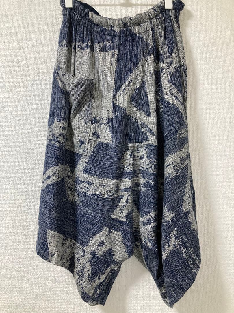 ヲリヲリ ダックス サルエルパンツ tamaki niime タマキニイメ