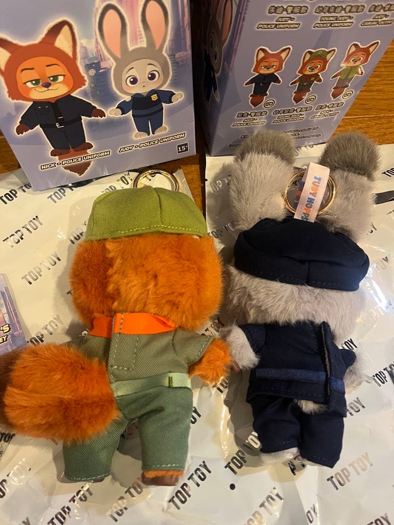 TOPTOY ズートピア　ニックとジュディ　セット