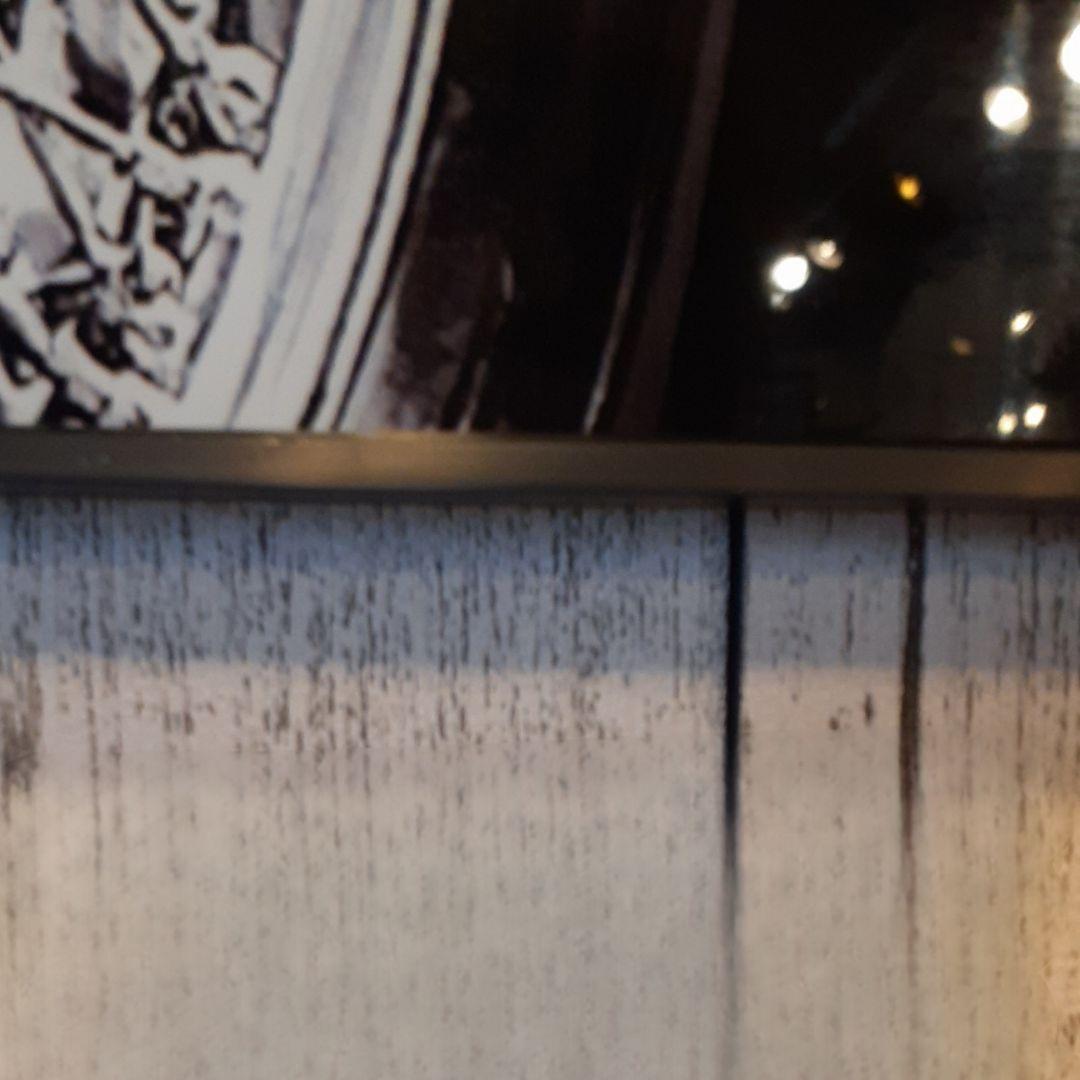 輸入雑貨 特殊強化ガラスアート 『CHANEL』 モノクロ ミラーアート