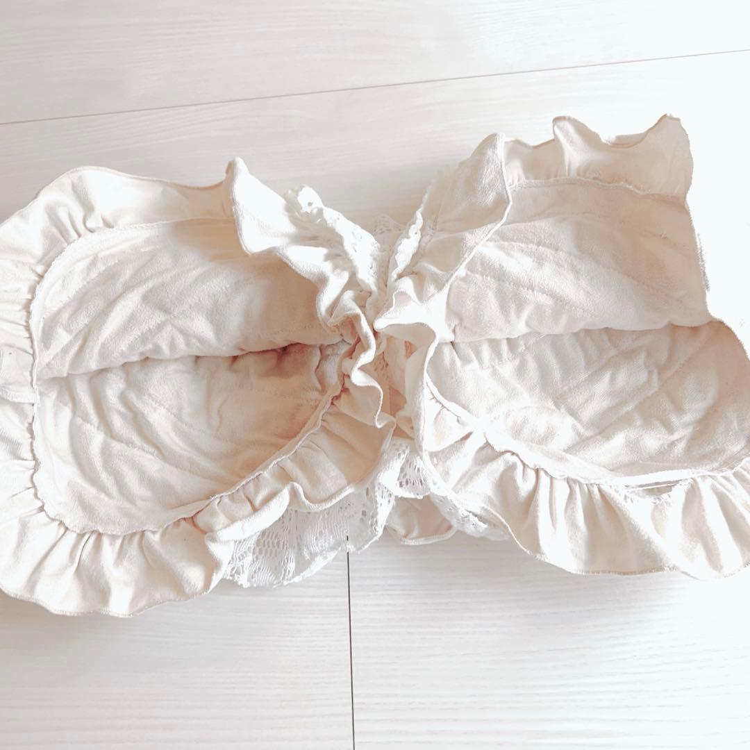 LIZLISA フリルデザイン スカパン ホワイト系