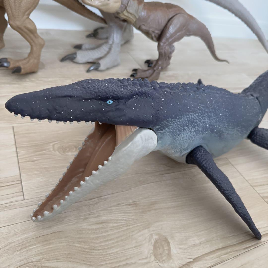 マテル インドミナスレックス スーパービッグ モササウルス