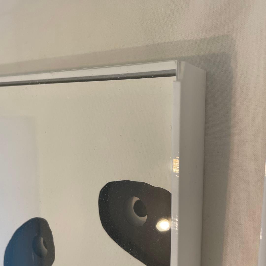 造本作家　駒形克己　パンダ　ゴリラ　壁掛け2点セット　彫紙アート　サイン入り