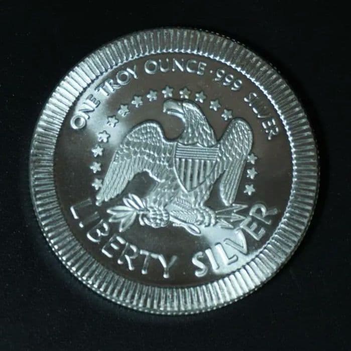 1オンス SilverTowne リバティベル 銀貨 シルバー ラウンド - メルカリ