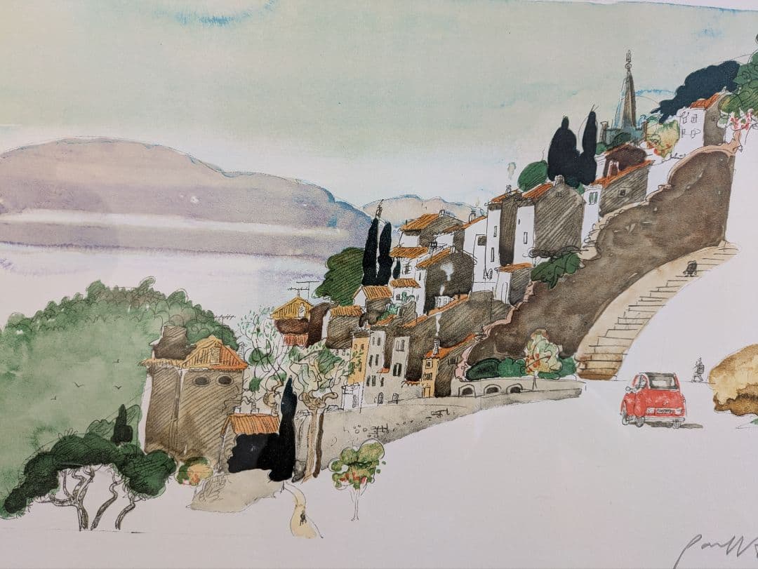 PAUL HOGARTH MARCH ポール ホガース 版画 直筆サイン入