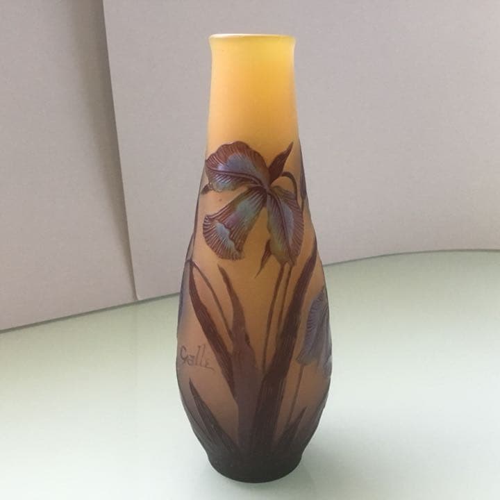 エミールガレ 復刻版 新品 アール・ヌーヴォー 花瓶 ルーマニア製