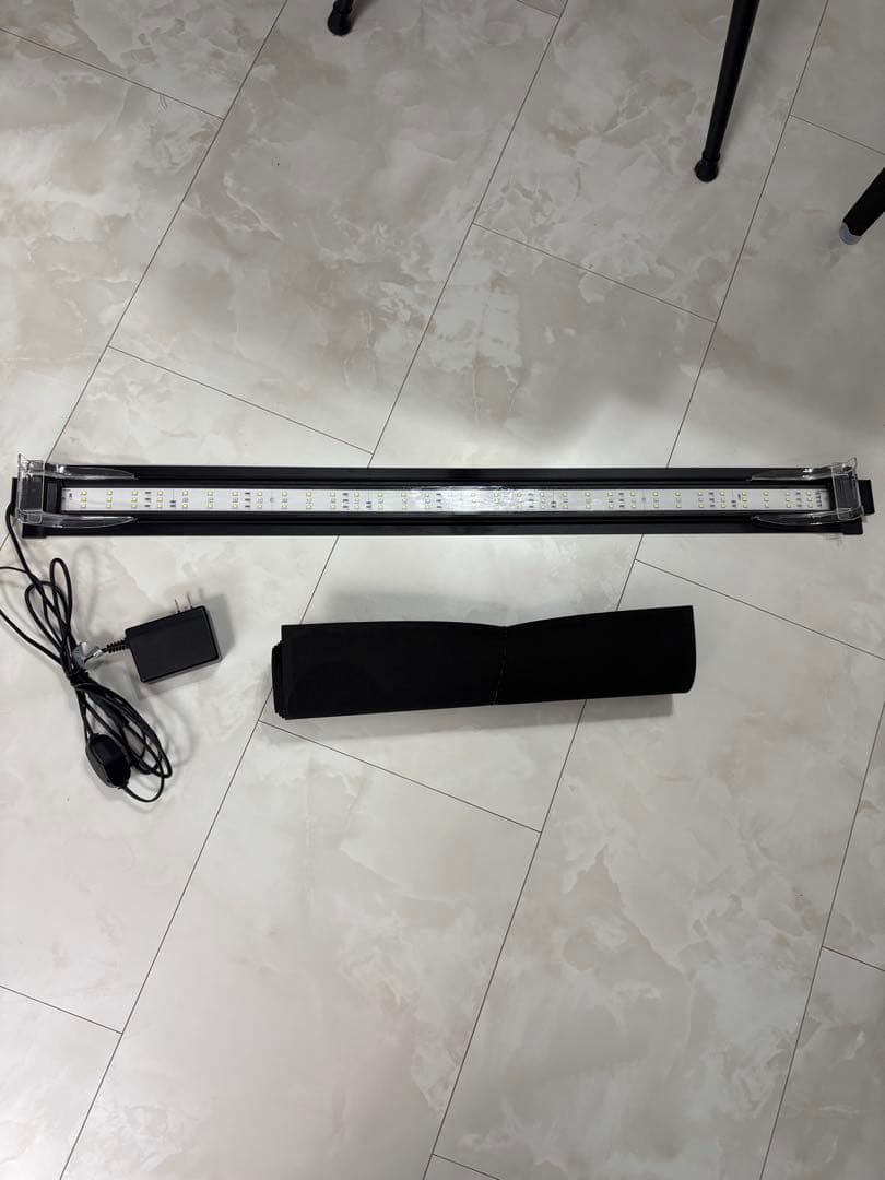 masato様90㌢大型ガラス水槽・水槽棚セット（フィルター・LEDライト