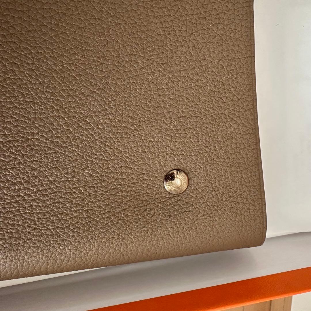 美品】HERMES エルメス ノートブック ユリスMM エトゥープ