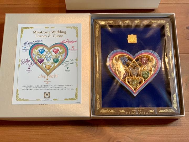 ディズニー ホテルミラコスタ フェアリーテイルウェディング 限定記念品