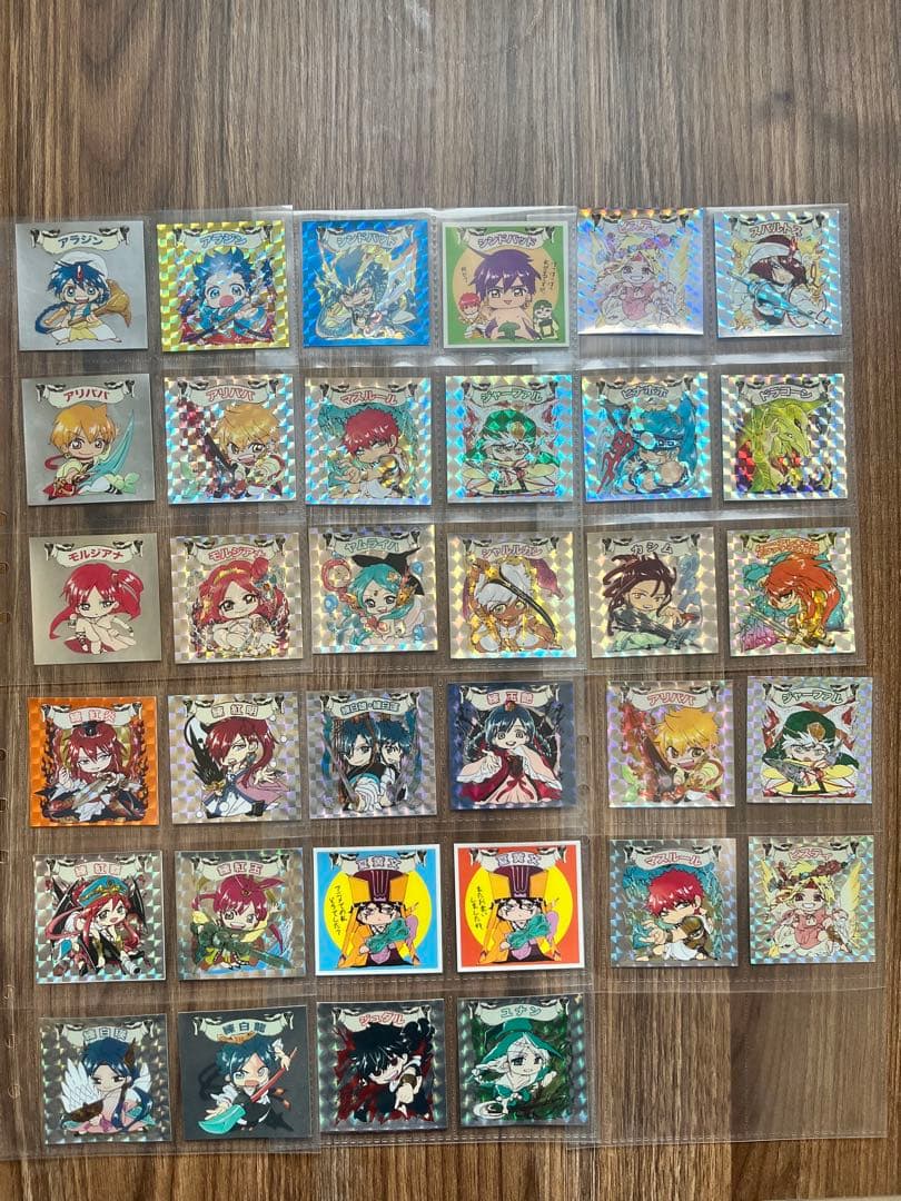 MAGI　びっくりマギシール＋特製フォルダ　セット　おまけ付き