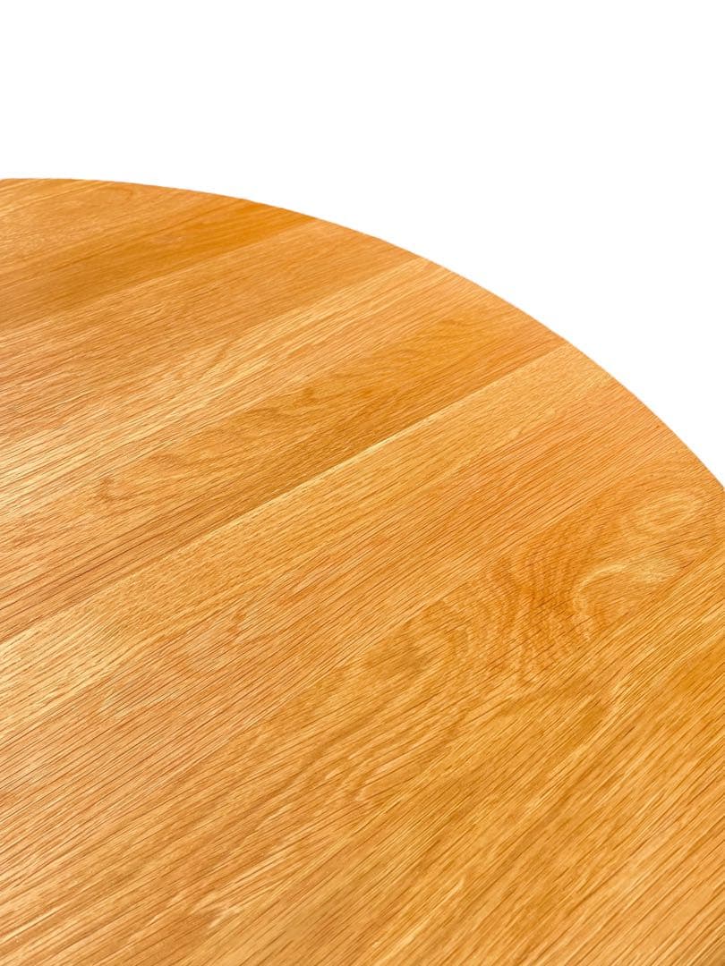 HR575 【美品】ウニコ　SOLK ソルク　ラウンドダイニングテーブル