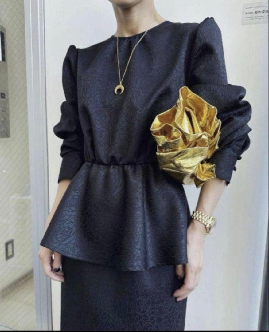 Ameri VINTAGE LADY LIKE PEPLUM DRESS 新品