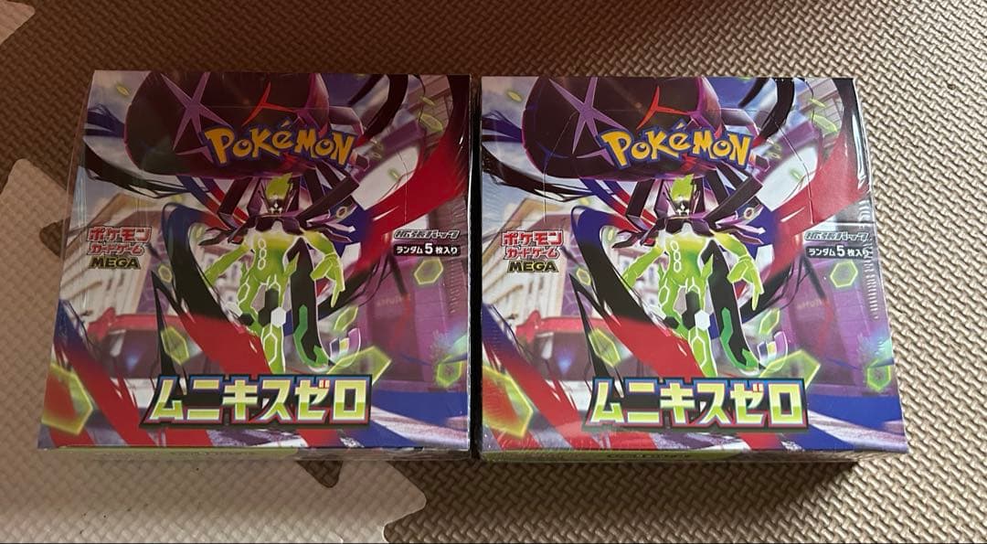 ムニキスゼロ　シュリンク付き　2BOX ポケセン産