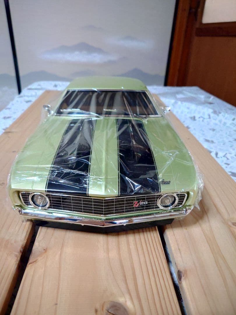 未使用 京商 フェーザーmk2 シボレーカマロ ボディ タイヤ ホイール