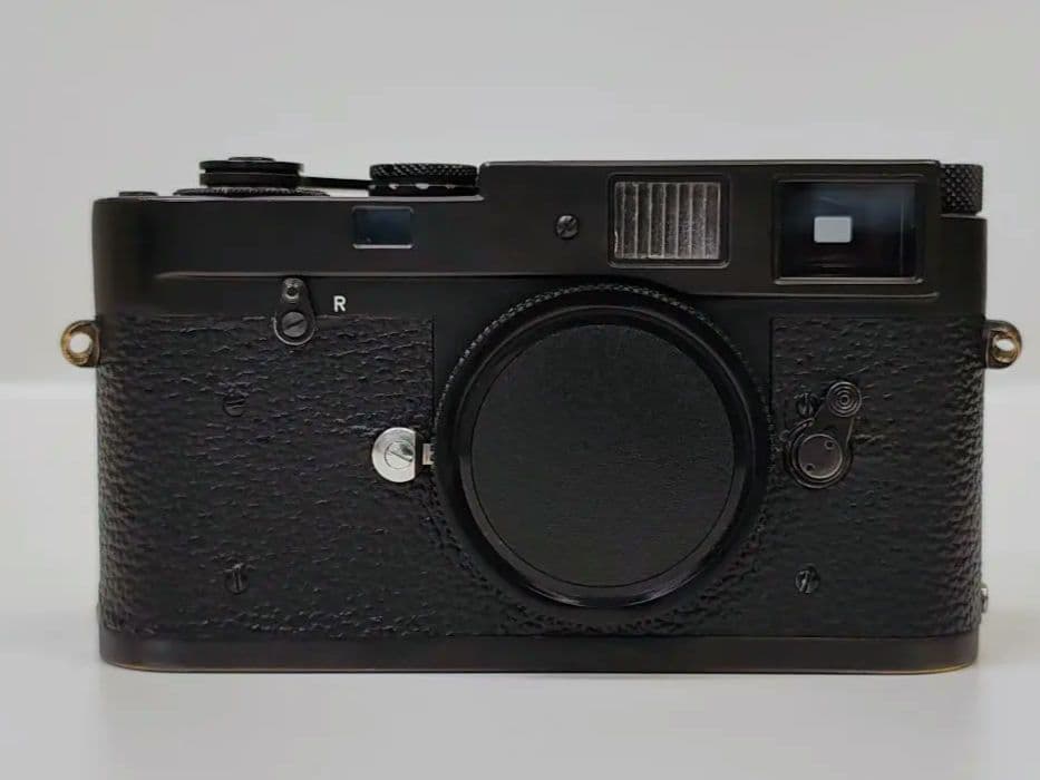 【整備済】Leica M2 ブラックペイント 後塗り ライカ LEICA M2 後塗りブラックペイント – まるかめら