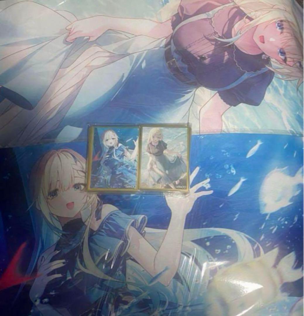 C104 AliceSyndrome* 藍沢エマ プレイマット スリーブ セット