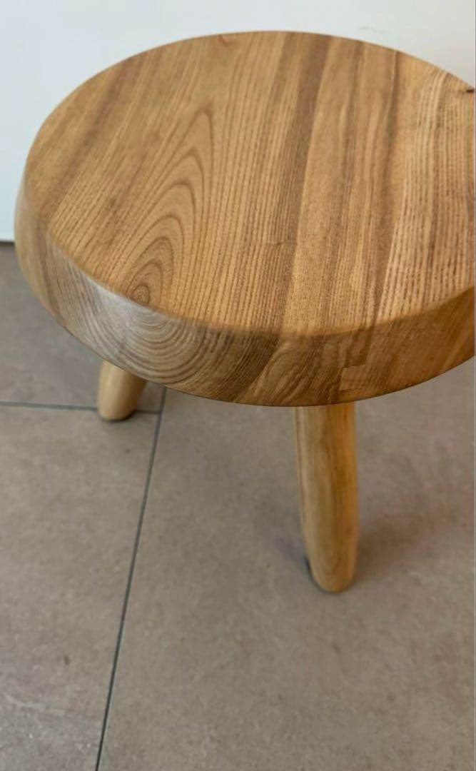 【新品・未使用】ベルジェスツール　カッシーナ　ナチュラル