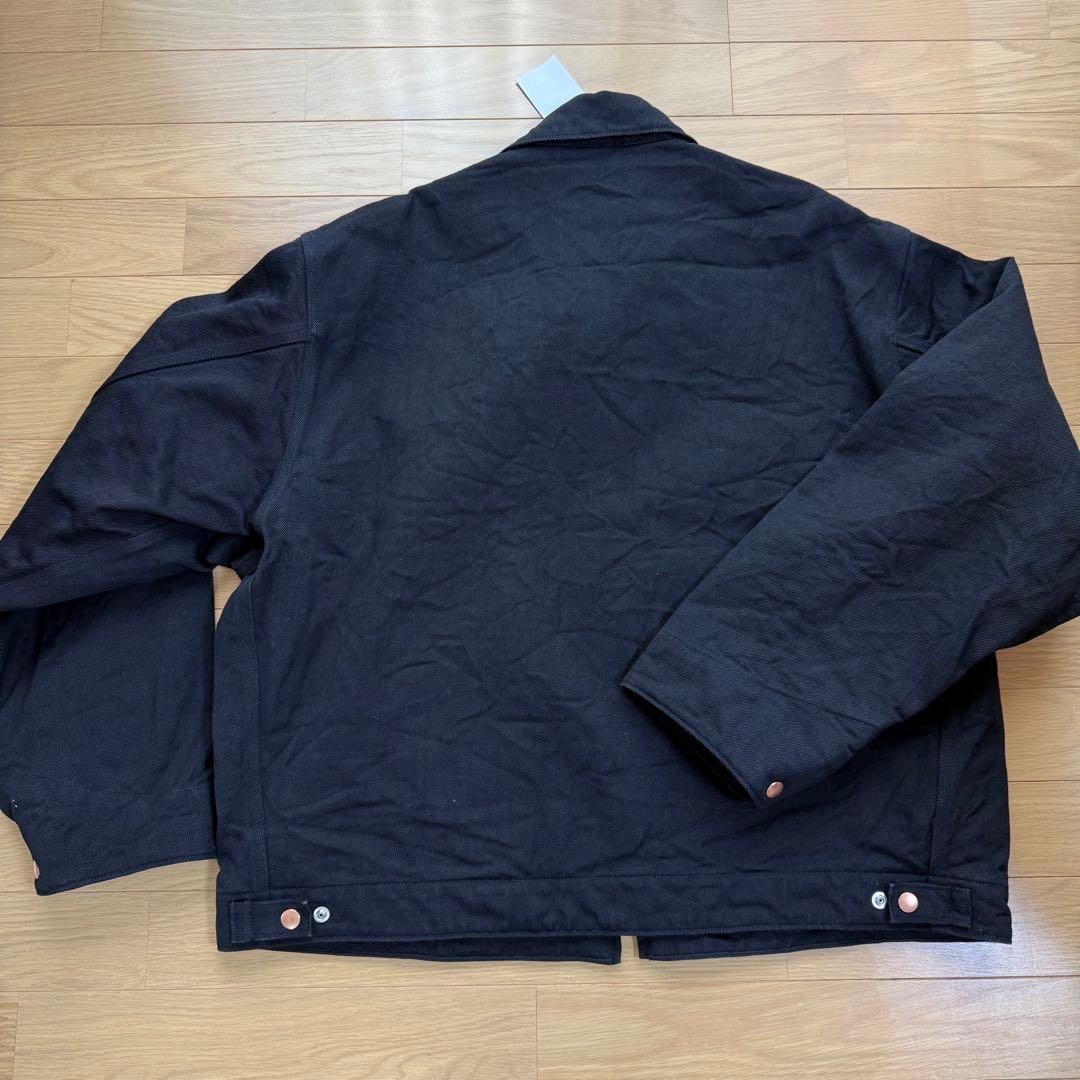 26SS COMOLI BLACK DENIM ZIP SHORT JACKET - メルカリ