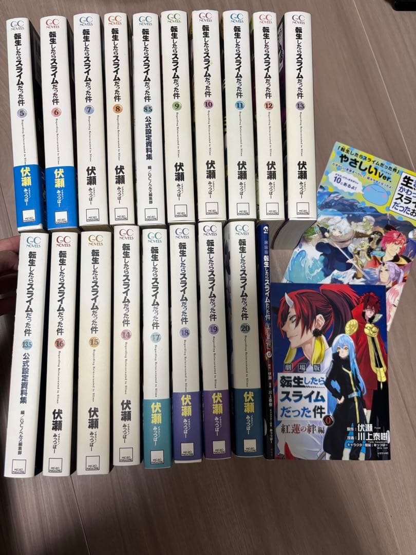 転生したらスライムだった件 5~20巻セット 転生したらスライムだった件 20 [Tensei shitara Slime Datta Ken 20
