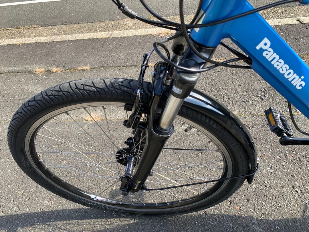 動作確認済 送料無料Panasonic 電動自転車Hurryer MTB7速26