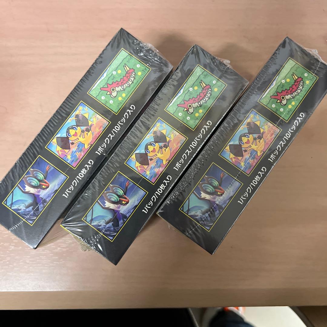 ポケモンカードゲーム Mega ドリームex 3box シュリンク付き