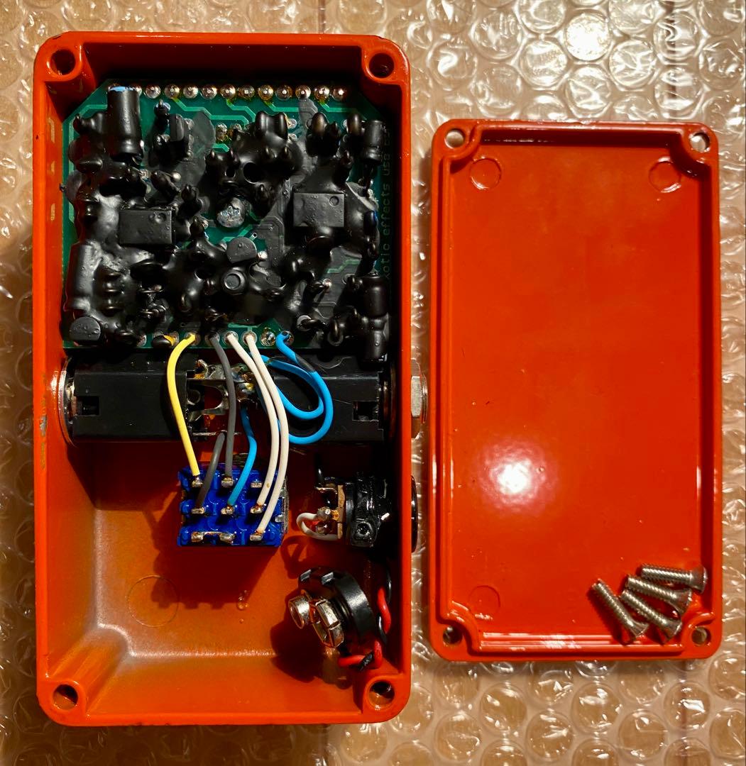 最初期平ネジ二桁serial　Xotic BBPreamp