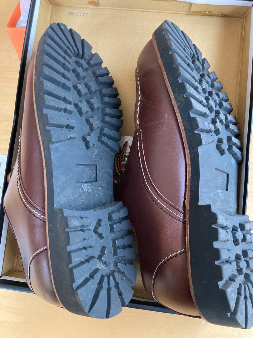 アルファインダストリーズ　　超美品本革デッキシューズ　26.5