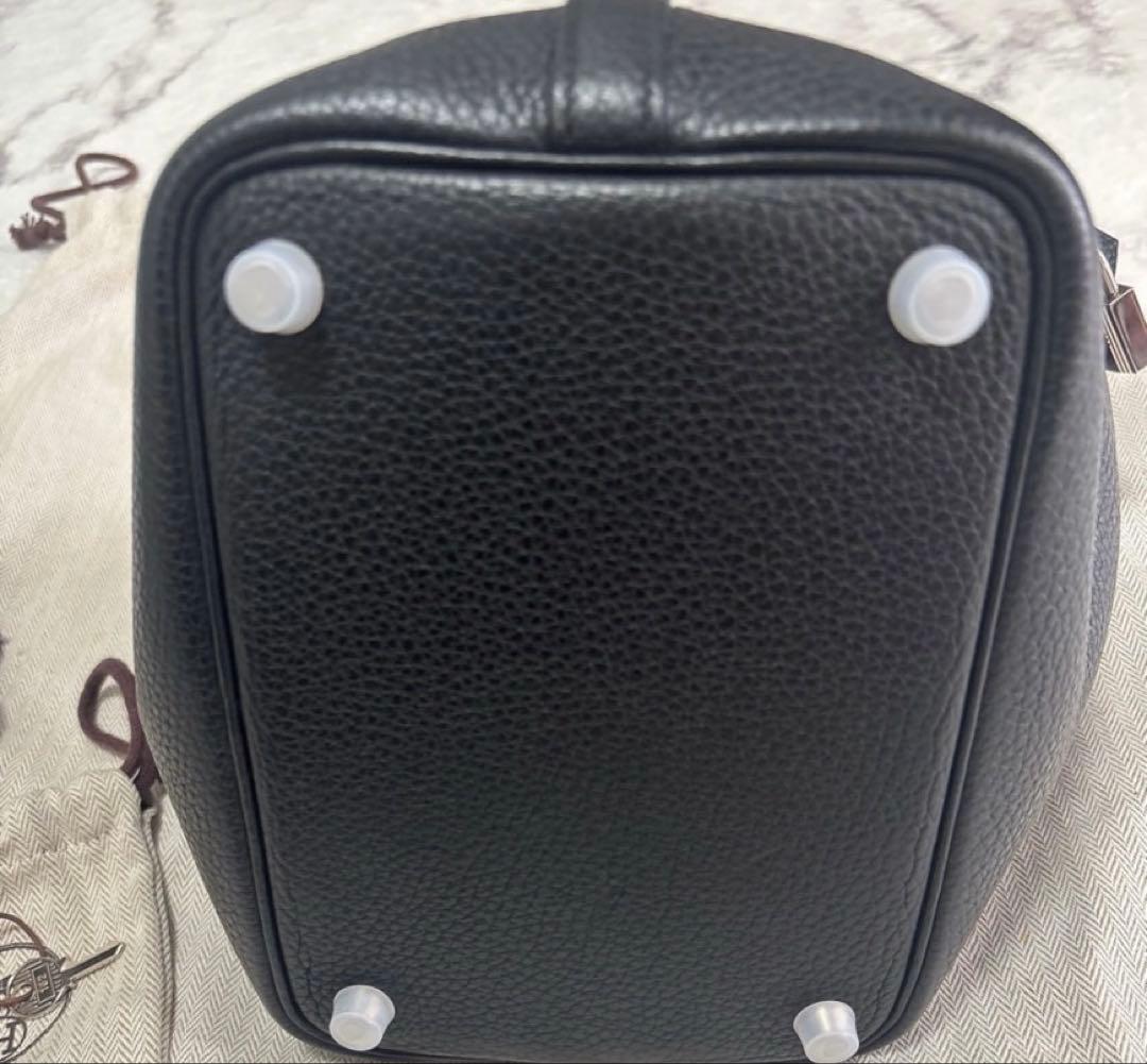 エルメス　ピコタンロックPM ノワール　Sliver金具 Y刻印　美品