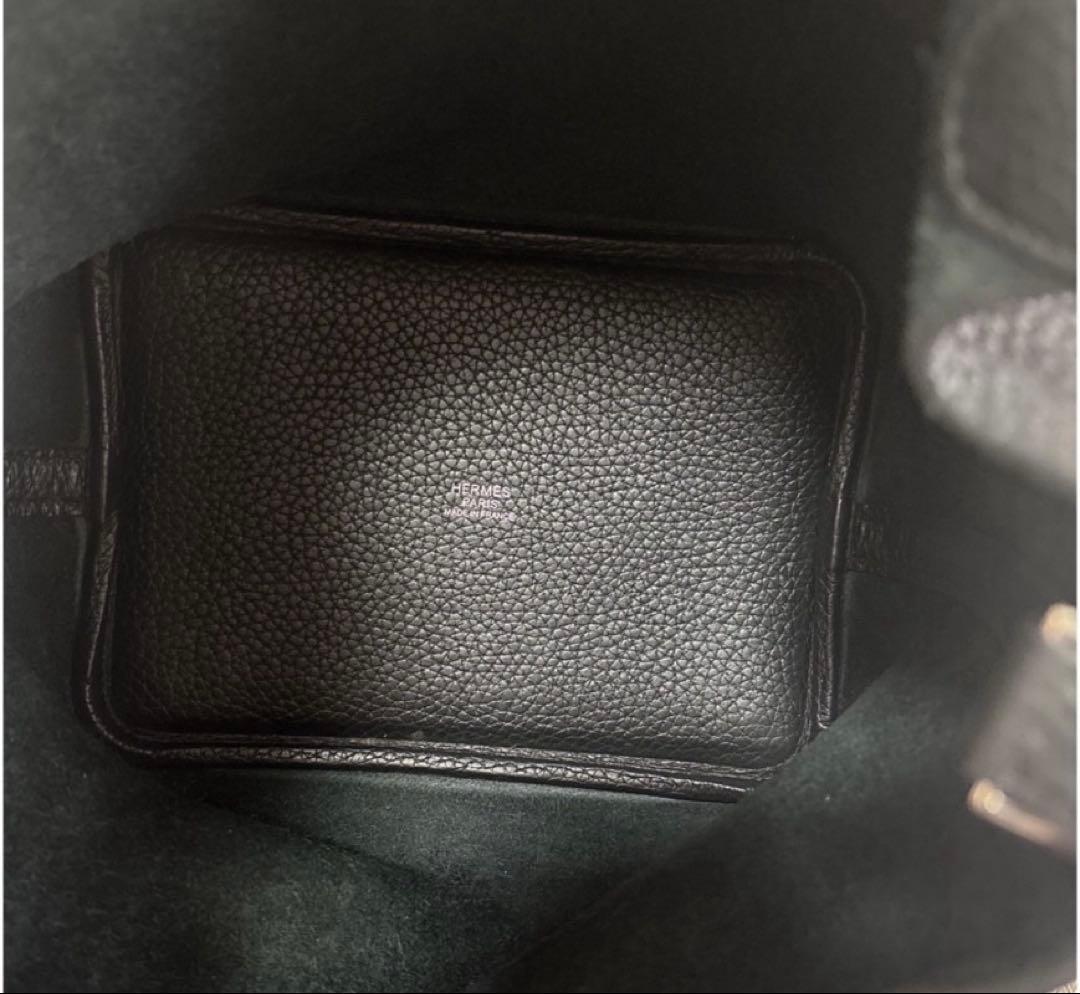 エルメス　ピコタンロックPM ノワール　Sliver金具 Y刻印　美品