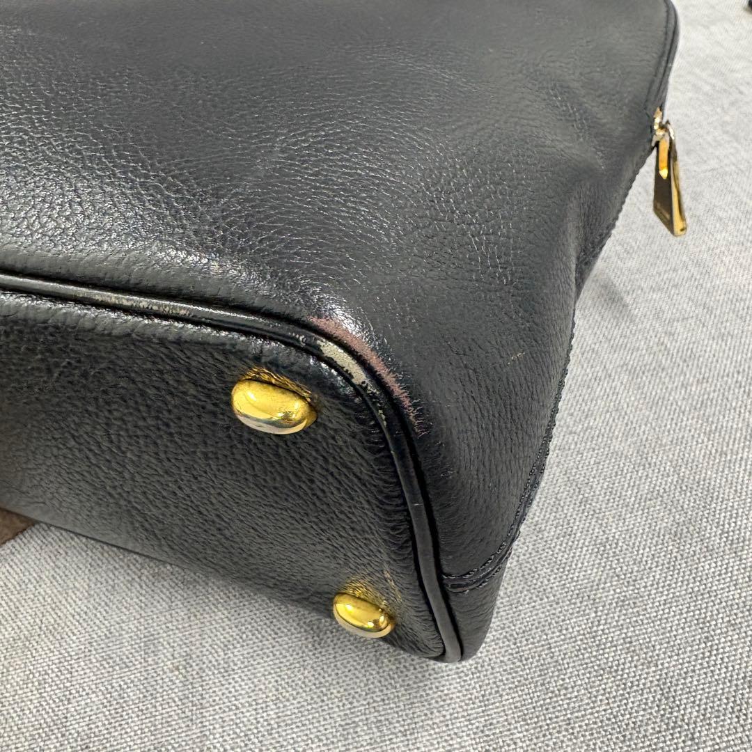 CELINE オールドセリーヌ ショルダーバッグ 黒 マンテル ヴィンテージ