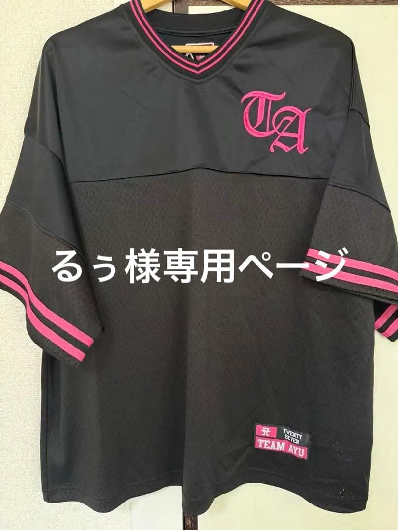 浜崎あゆみ mimosa ユニフォームシャツ Sサイズ