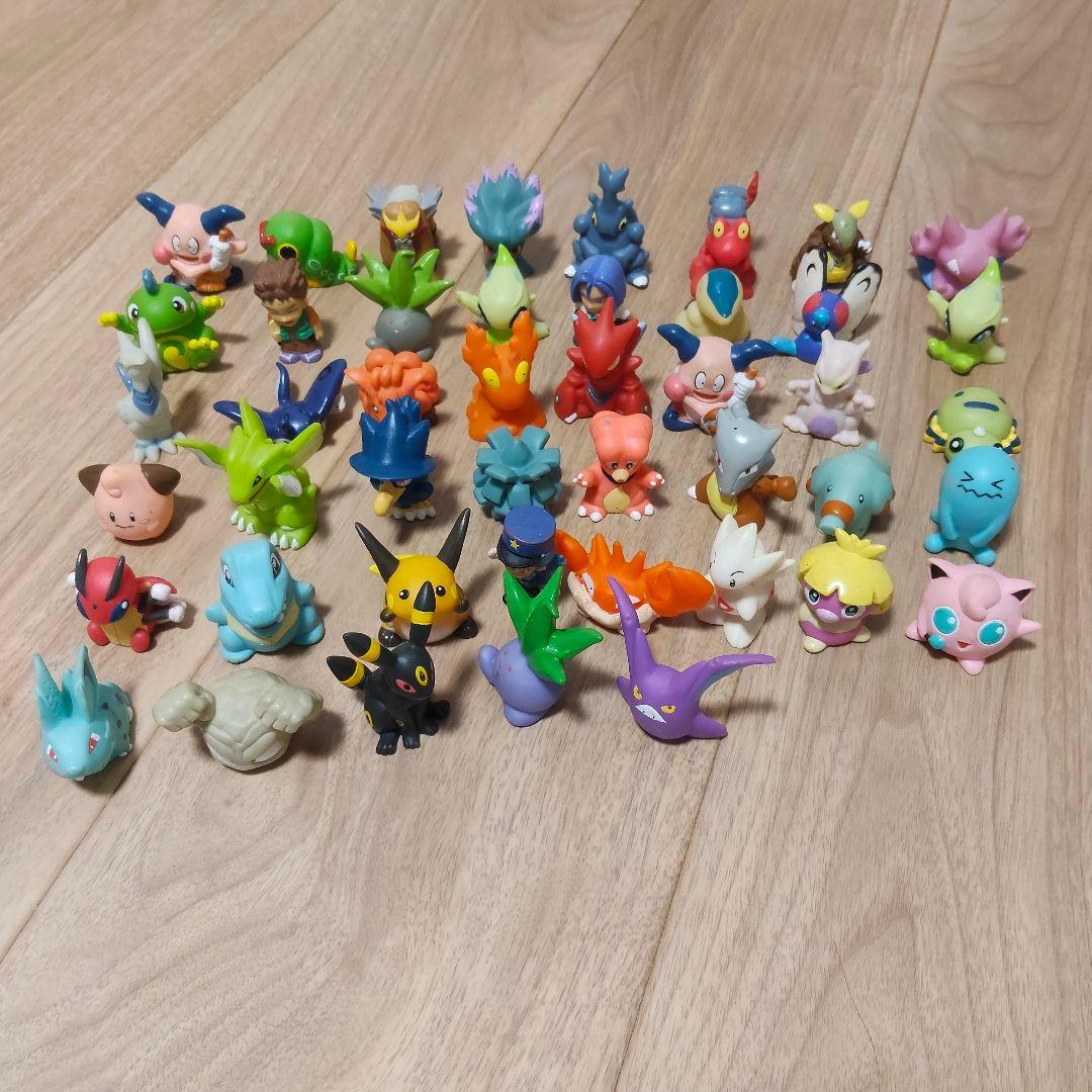 ポケモンキッズ指人形初期 クリアレア含む 261体 水鉄砲まとめ売り