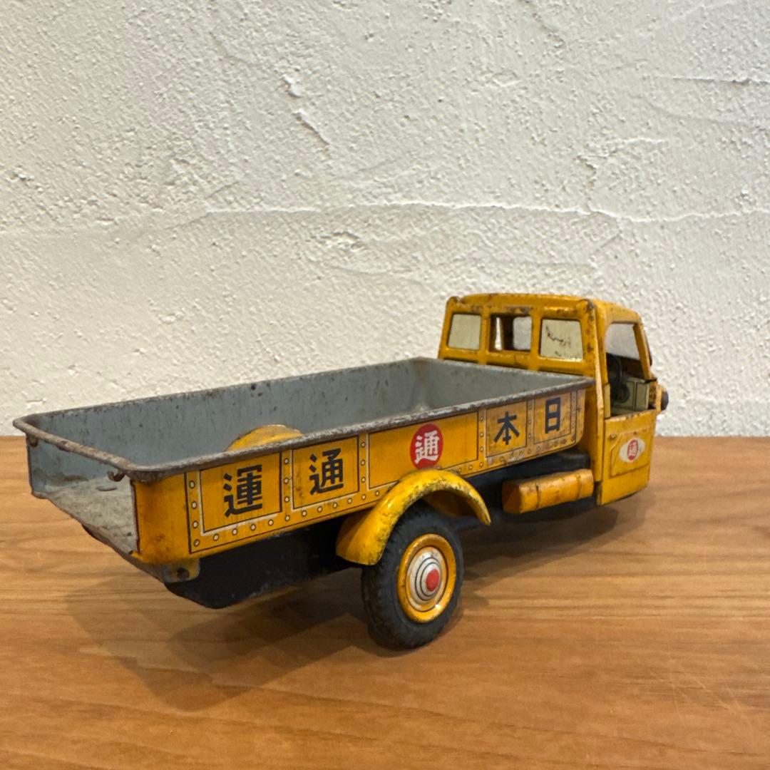 バ*ト様 野村トーイ 日本通運 三輪トラック ブリキ 当時物