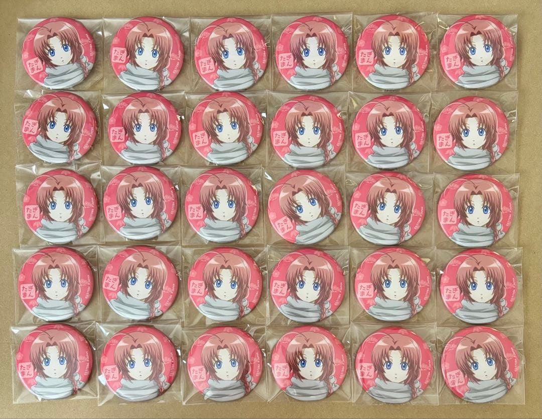 銀魂 レトロポップ 神威 缶バッジ ストラップ まとめ売り 銀魂_描き