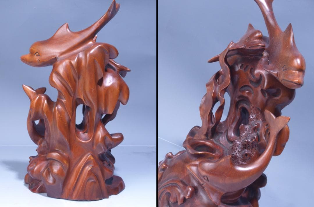 民間仕入れ品 中国清時代 置物I0538A11-3