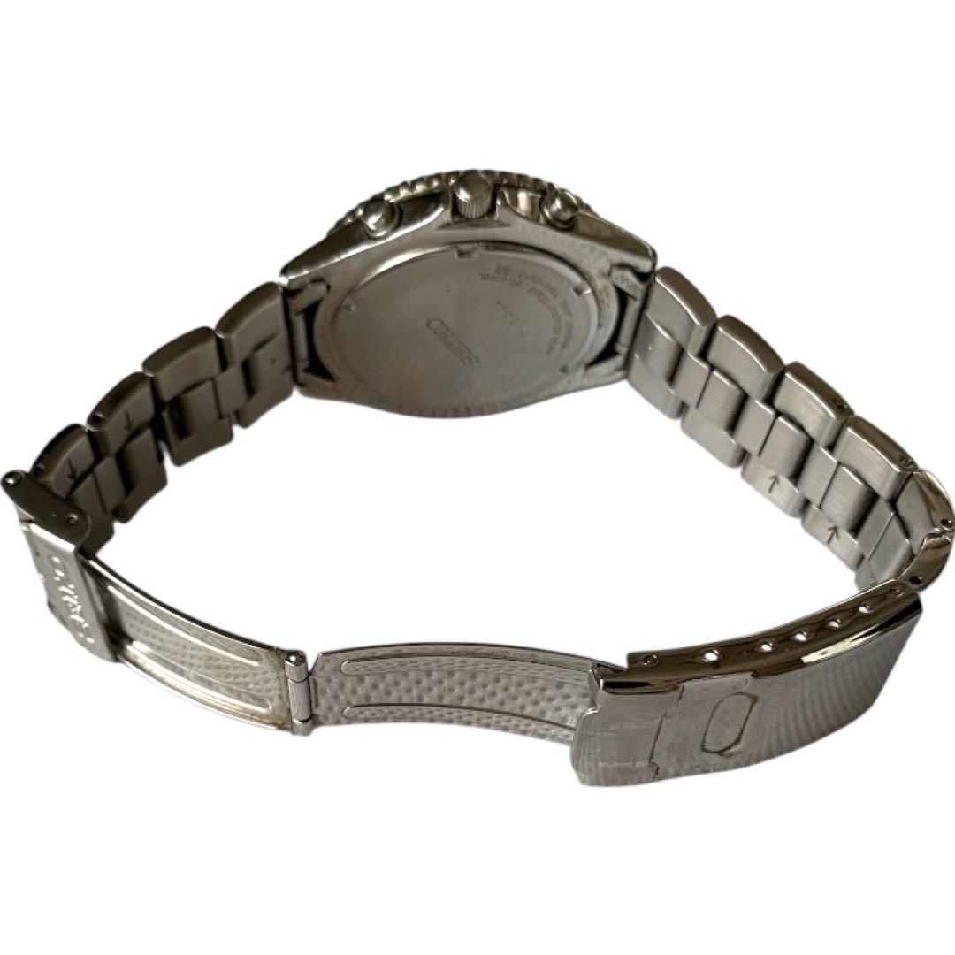 SEIKO フライトマスター クロノグラフ 7T92-0CF0 メンズ 稼働品