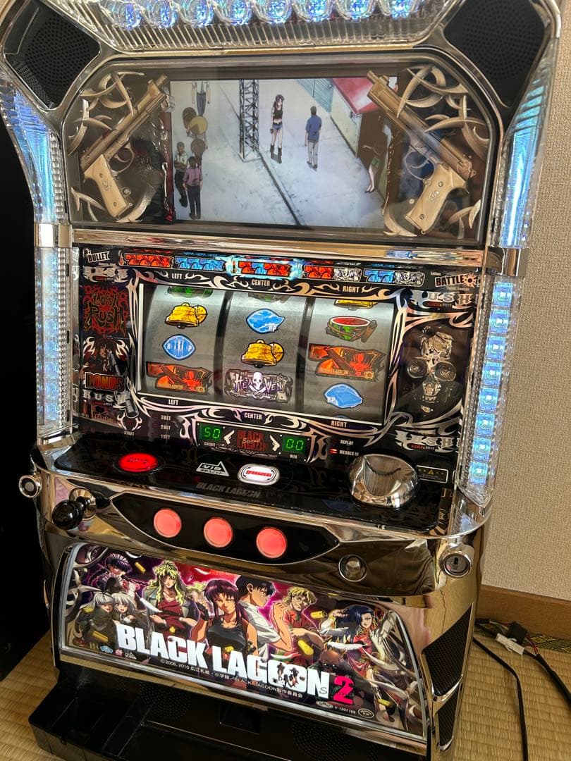 BLACK LAGOON2 コイン不要機 パチスロ スロット ブラックラグーン
