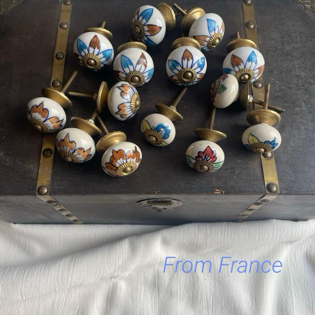 ミッドセンチュリー木製ヴィンテージ ナイフ＆プレートラウンド/サイド