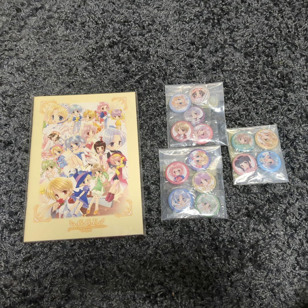 G.G.F 下敷き クリアファイル ノート 缶バッジセット