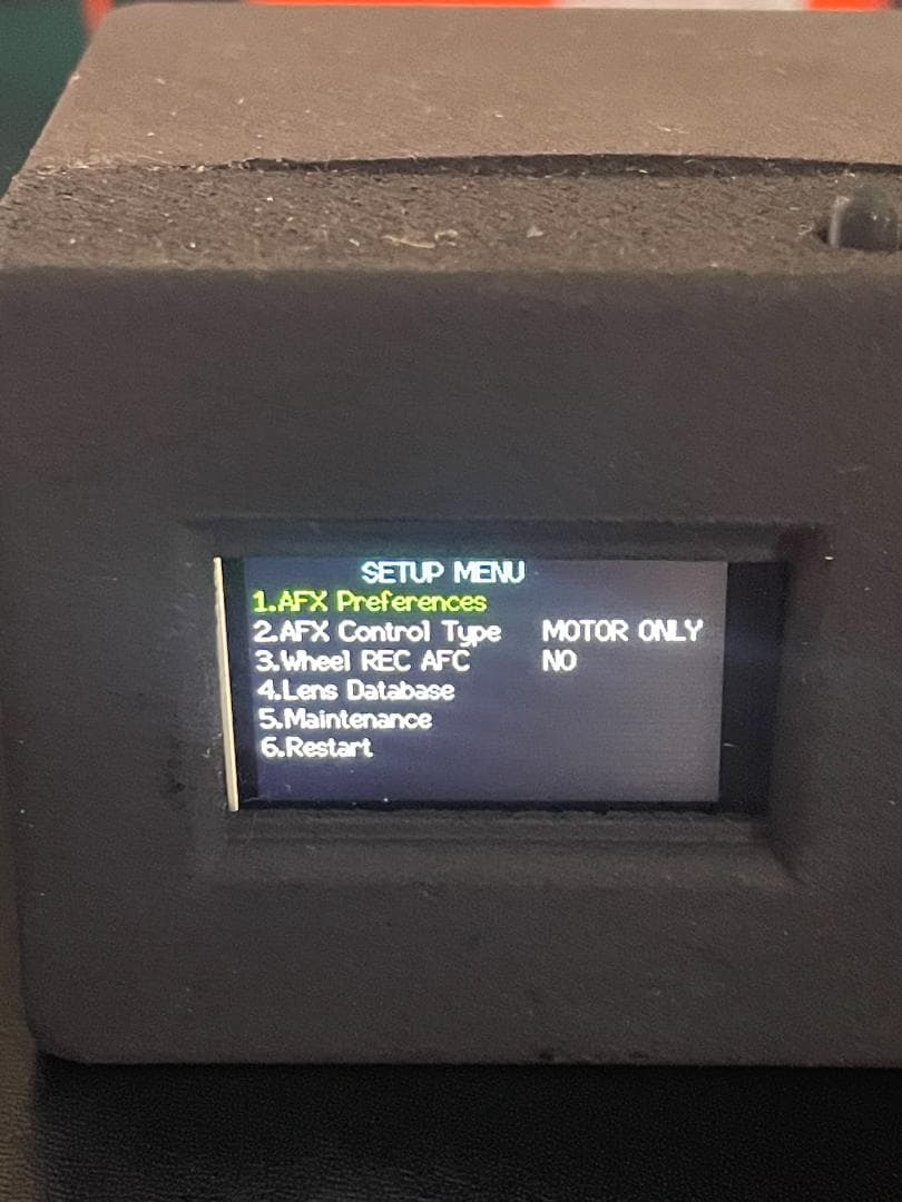 BMPCC他　AFX by CDA-TEK　ライダーセンサーオートフォーカス