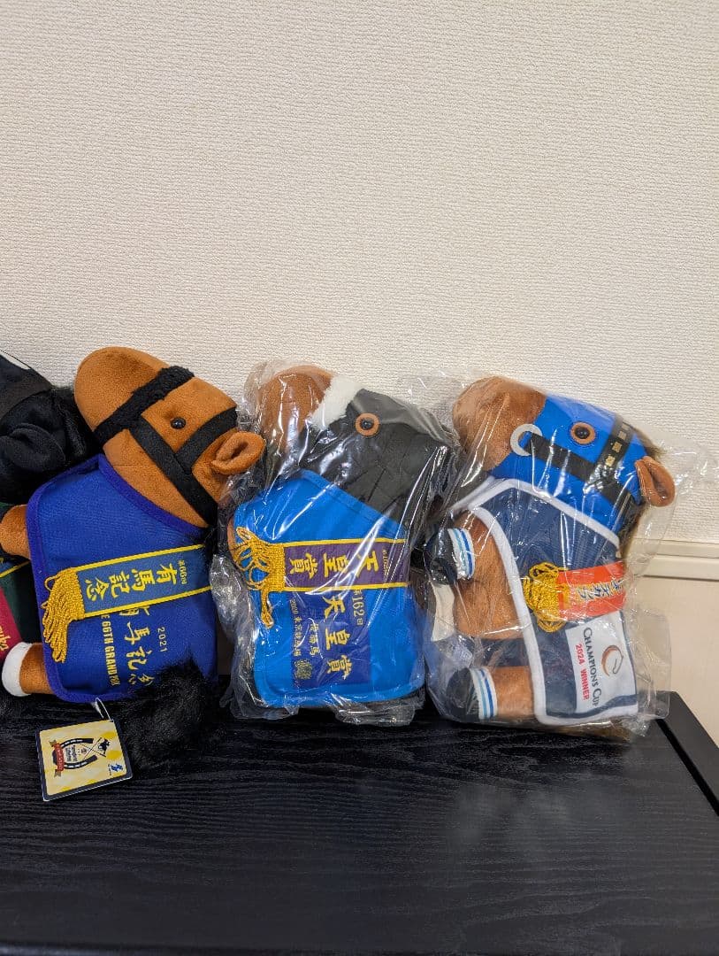 サラブレッドコレクション馬服コスチュームぬいぐるみ7頭セット※全てタグ付き