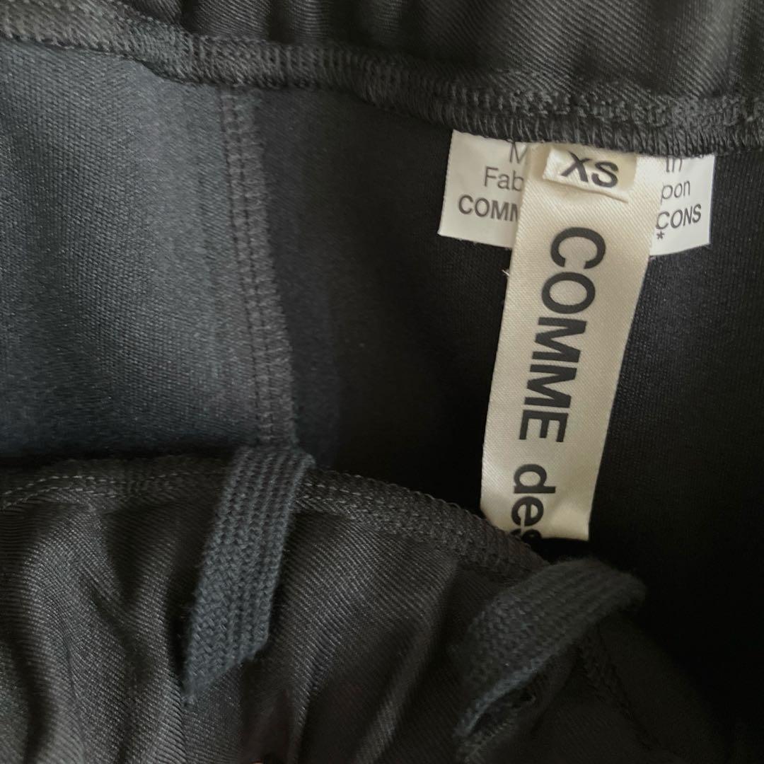 【美品】COMMEdesGARCONS 膝丈　プリーツスカート　XS ブラック