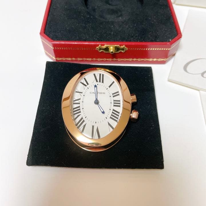 カルティエ】トラベルクロック