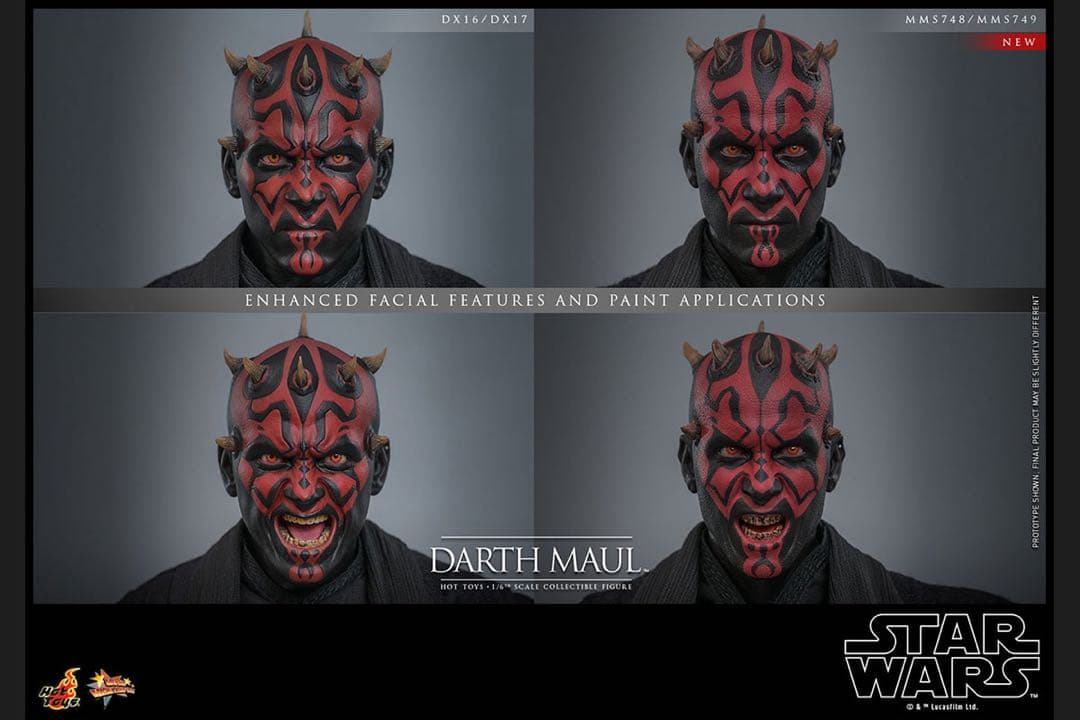 ダース・モール 2.0 ホットトイズ 1/6スケールフィギュア