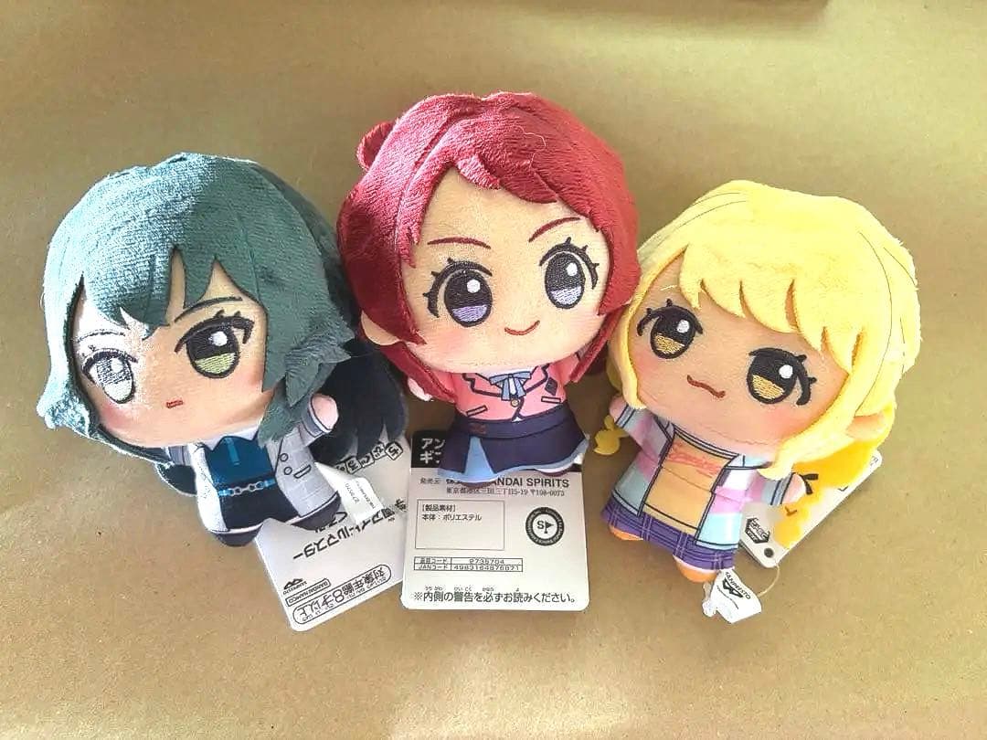 学園アイドルマスターちびぐるみ月村手毬 花海咲季 藤田ことね