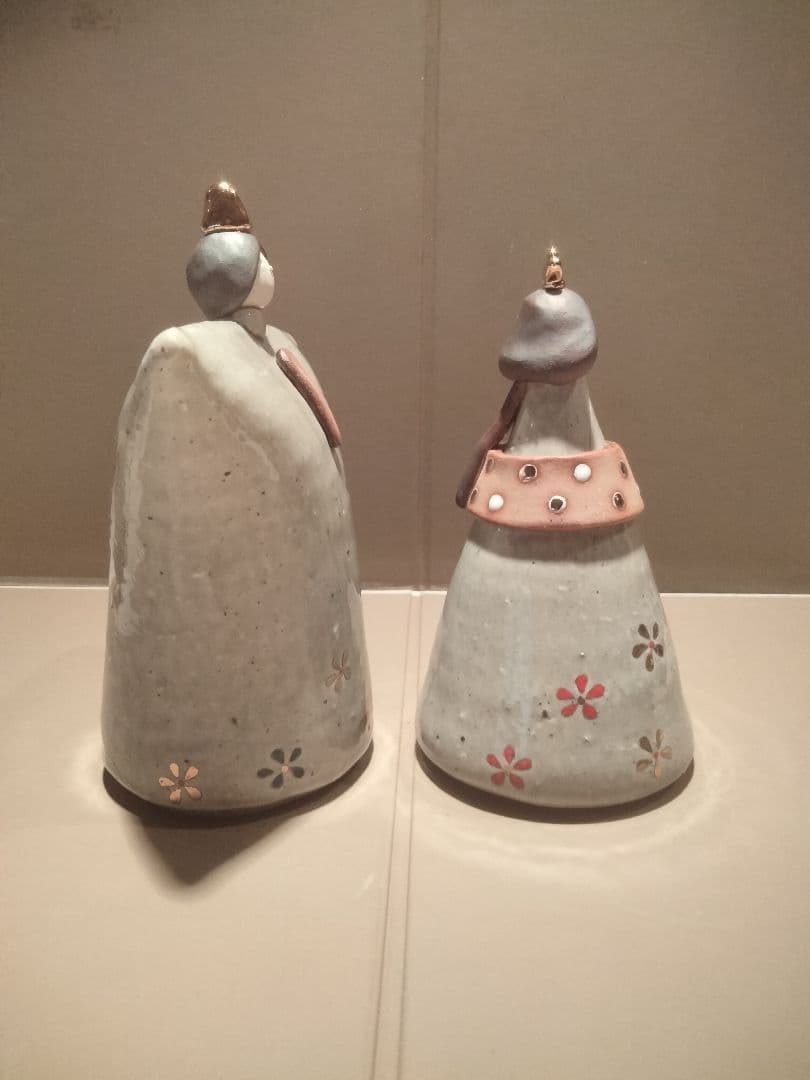 良品good item雛人形（Hina doll陶器作家西崎和子小さいサイズです