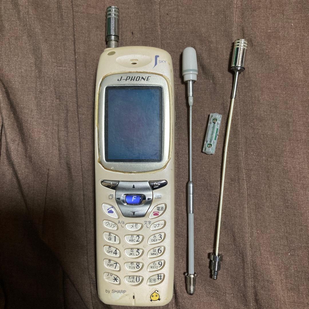 SHARP J-PHONE SH04 ホワイト 携帯電話本体メルカリ便発送
