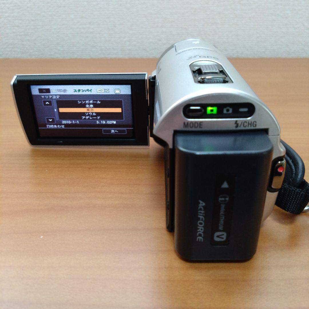動作確認済　SONY HDR-CX370V ビデオカメラ