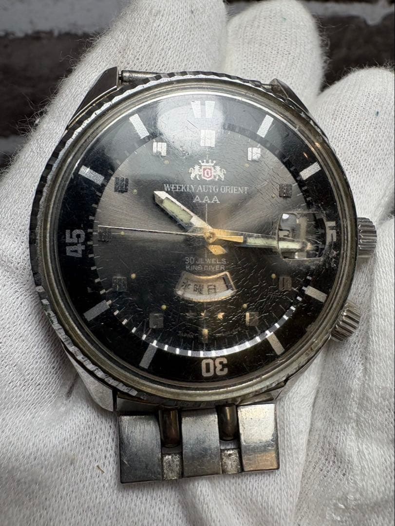 ⭐️希少⭐️ オリエント キングダイバー WEEKLYAUTO ORIENT AAA