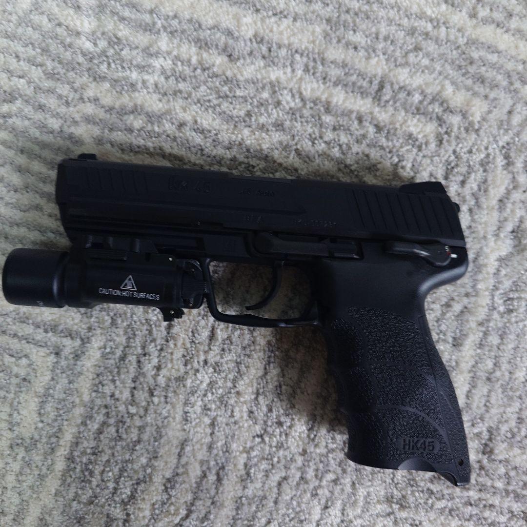HK45 ライト付き マガジン3本＋ロングマガジン