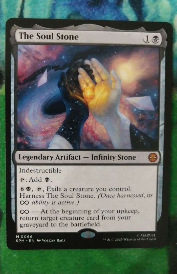 ソウル・ストーンThe Soul Stone MTG SPM ソウル・ストーン foil FOIL